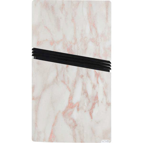 Rose Gold Marble PS5 Pro Bundle Skin
