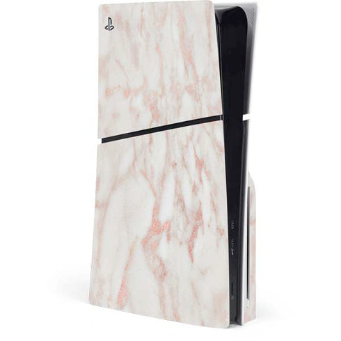 Rose Gold Marble PlayStation PS5 Skins