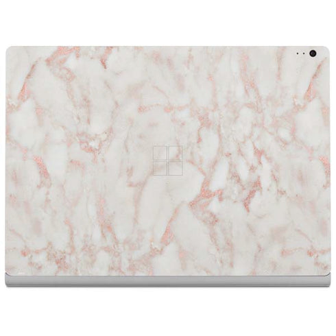 Rose Gold Marble Surface Book 2 15in Skin
