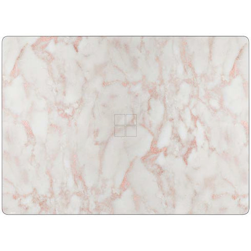 Rose Gold Marble Surface Laptop 7 13.8in Skin