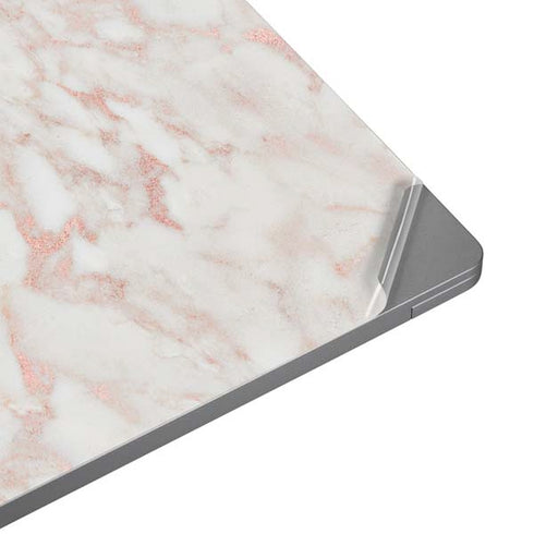 Rose Gold Marble Laptop Skins