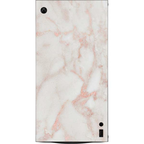 Rose Gold Marble XBox Series X Digital Edition Console Skin