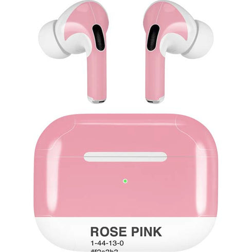 Rose Pink Color Palette AirPods Skins