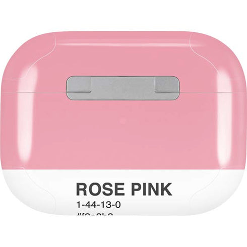 Rose Pink Color Palette AirPods Skins