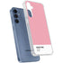 Rose Pink Color Palette Galaxy A35 5G Clear Case
