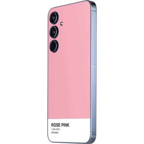 Rose Pink Color Palette Galaxy A35 5G Skin