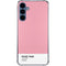 Rose Pink Color Palette Galaxy A55 5G Clear Case