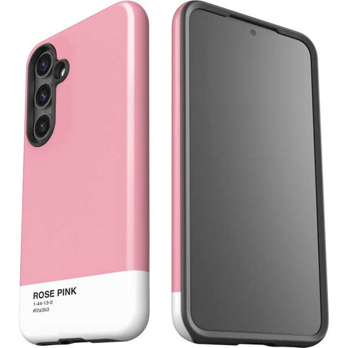 Rose Pink Color Palette Galaxy S25 Impact Case