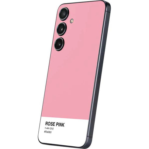 Rose Pink Color Palette Galaxy S24 Skin