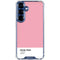 Rose Pink Color Palette Galaxy S25 FE Clear Case