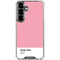 Rose Pink Color Palette Galaxy S26 Plus Clear Case