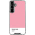 Rose Pink Color Palette Galaxy S26 Plus Clear Case