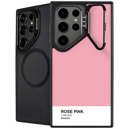 Rose Pink Color Palette Galaxy S26 Ultra Kickstand Case