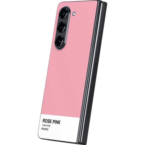 Rose Pink Color Palette Galaxy Z Fold5 5G Skin