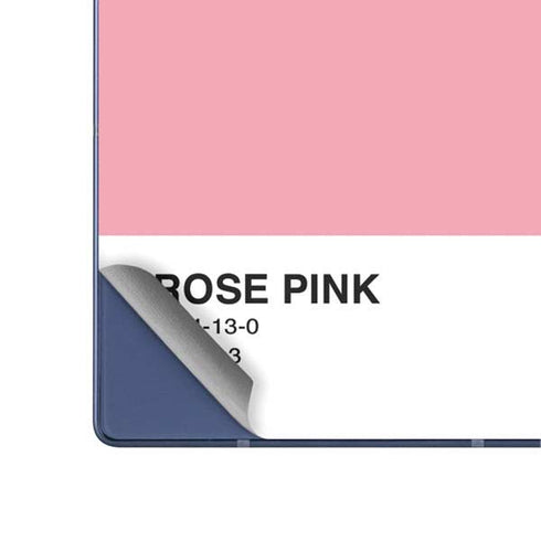 Rose Pink Color Palette Galaxy Z Fold6 Skin