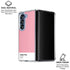 Rose Pink Color Palette Galaxy Z Fold7 Clear Case