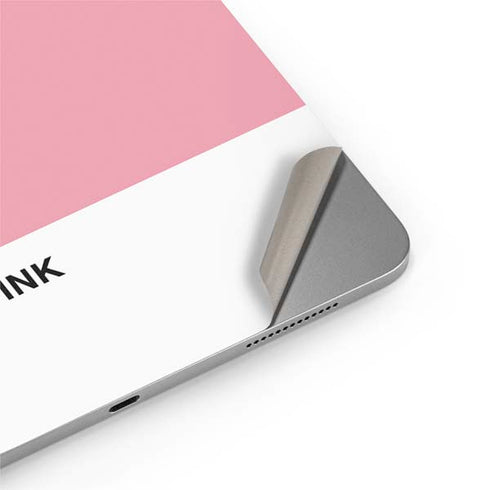 Rose Pink Color Palette Apple iPad Air Skin