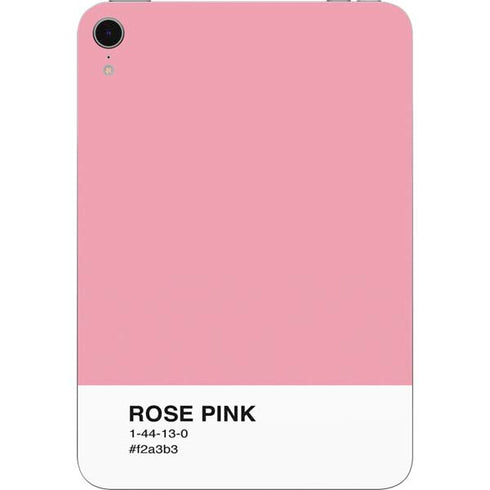 Rose Pink Color Palette Apple iPad Mini Skin