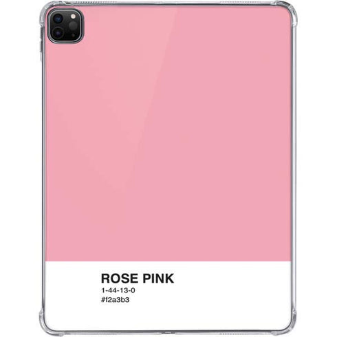 Rose Pink Color Palette iPad Pro 11in (2024) Clear Case