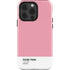 Rose Pink Color Palette iPhone 15 Pro Impact Case