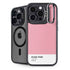 Rose Pink Color Palette iPhone 15 Pro Max Kickstand Case