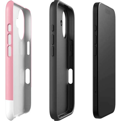 Rose Pink Color Palette iPhone 16 Plus Impact Case