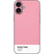 Rose Pink Color Palette iPhone 16 Plus Skin