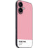 Rose Pink Color Palette iPhone 16 Plus Skin