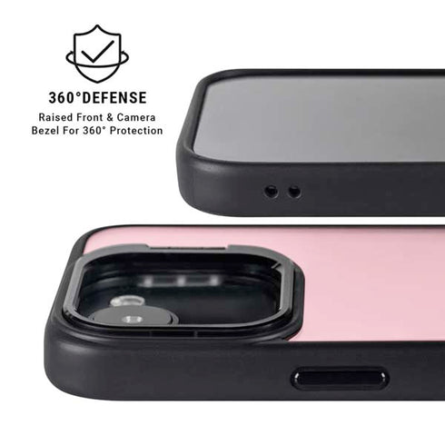 Rose Pink Color Palette iPhone 16e Kickstand Case