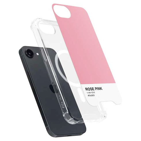 Rose Pink Color Palette iPhone 16e MagSafe Case