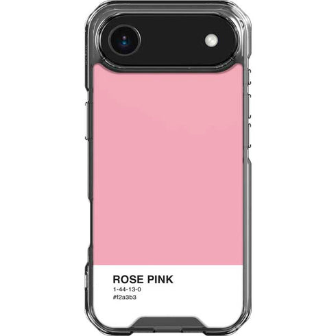 Rose Pink Color Palette iPhone 17 Air Clear Case