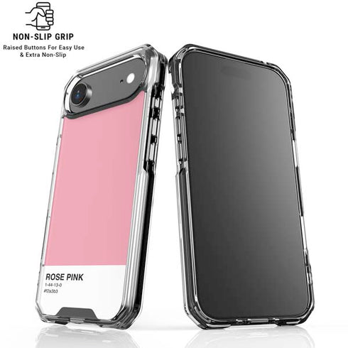 Rose Pink Color Palette iPhone 17 Air Clear Case