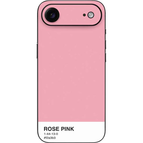 Rose Pink Color Palette iPhone 17 Air Skin