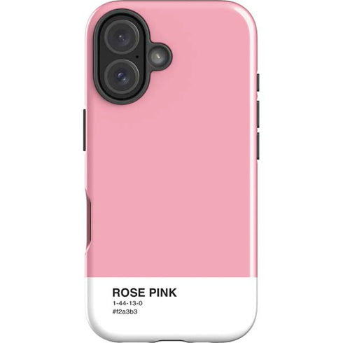 Rose Pink Color Palette iPhone 17 Impact Case