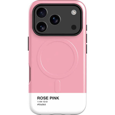 Rose Pink Color Palette iPhone 17 Pro Magsafe Impact Case