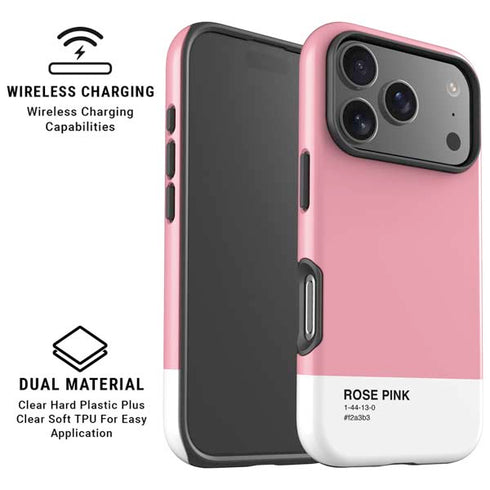 Rose Pink Color Palette iPhone 17 Pro Magsafe Impact Case