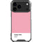 Rose Pink Color Palette iPhone 17 Pro Max Clear Case