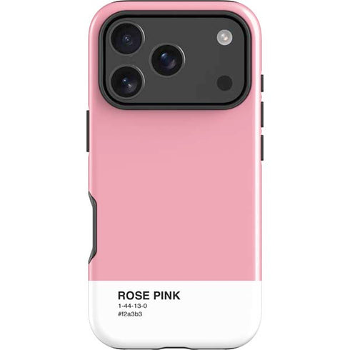 Rose Pink Color Palette iPhone 17 Pro Max Impact Case