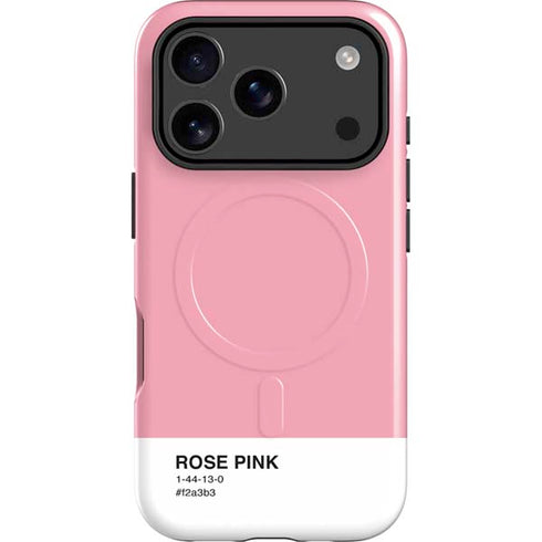 Rose Pink Color Palette iPhone 17 Pro Max Magsafe Impact Case
