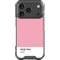 Rose Pink Color Palette iPhone 18 Pro Clear Case