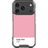 Rose Pink Color Palette iPhone 18 Pro Clear Case
