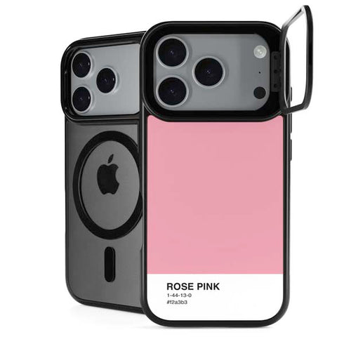 Rose Pink Color Palette iPhone 18 Pro Kickstand Case