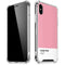 Rose Pink Color Palette iPhone X/XS Clear Case