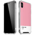 Rose Pink Color Palette iPhone X/XS Clear Case