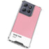 Rose Pink Color Palette Moto G 5G (2025) Clear Case