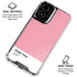 Rose Pink Color Palette Moto G Power 5G (2024) Clear Case