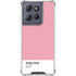 Rose Pink Color Palette Moto G Power 5G (2025) Clear Case