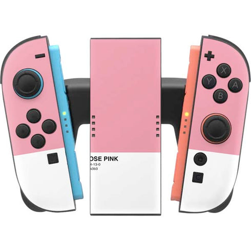Rose Pink Color Palette Nintendo Switch 2 (2025) Joy-Con Controller Skin