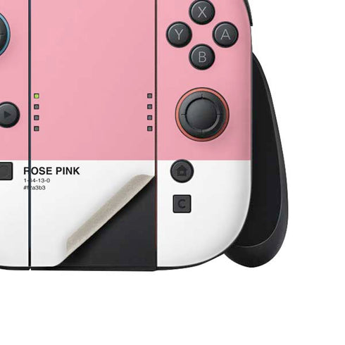 Rose Pink Color Palette Nintendo Switch 2 (2025) Joy-Con Controller Skin