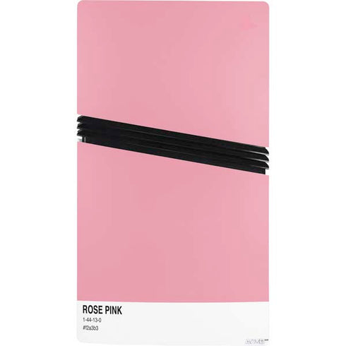 Rose Pink Color Palette PS5 Pro Bundle Skin